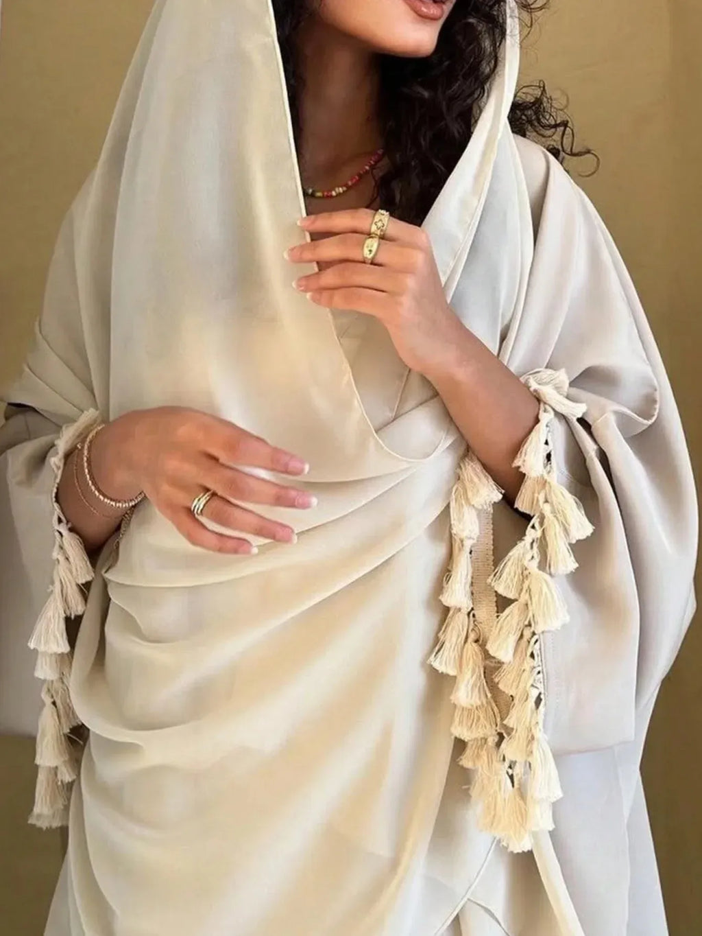Dubai Abbayas for Women Muslim Dress Open Abayas Fringed Kimono Cardigan Caftan Marocain Femme Robe Dubai Abayo Islamic Clothing