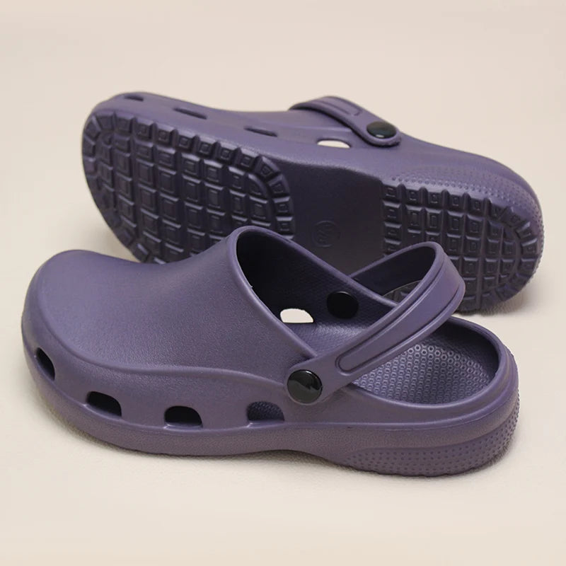 Professional Scrubs Clogs Ultra Light Nurse Work Shoes Anti Slip Pediatric Slippers Breathable Dentist Nursing Shoes 5X03-04