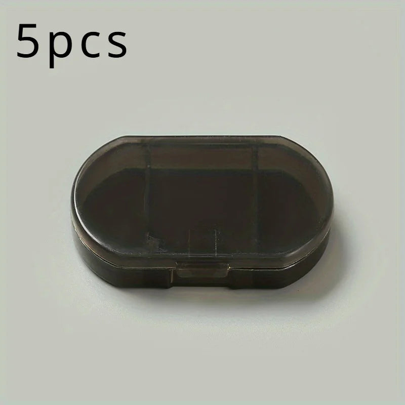 5PC Portable Mini Medicine Box: Keep Your Meds Organized on-the-Go!