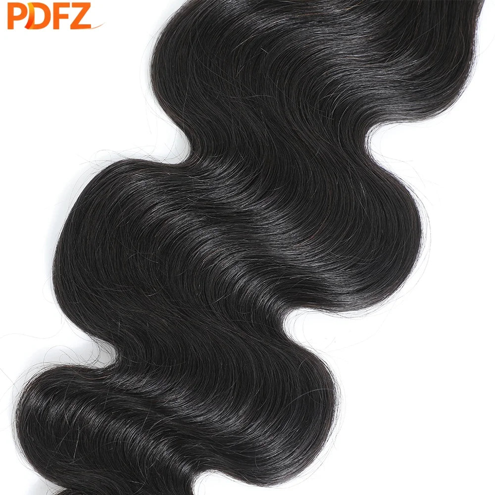 Body Wave Human Hair Bundles 16A Double Drawn 100% Human Hair Brazilian Virgin Human Hair Extensions For Women Cheap Human Hair