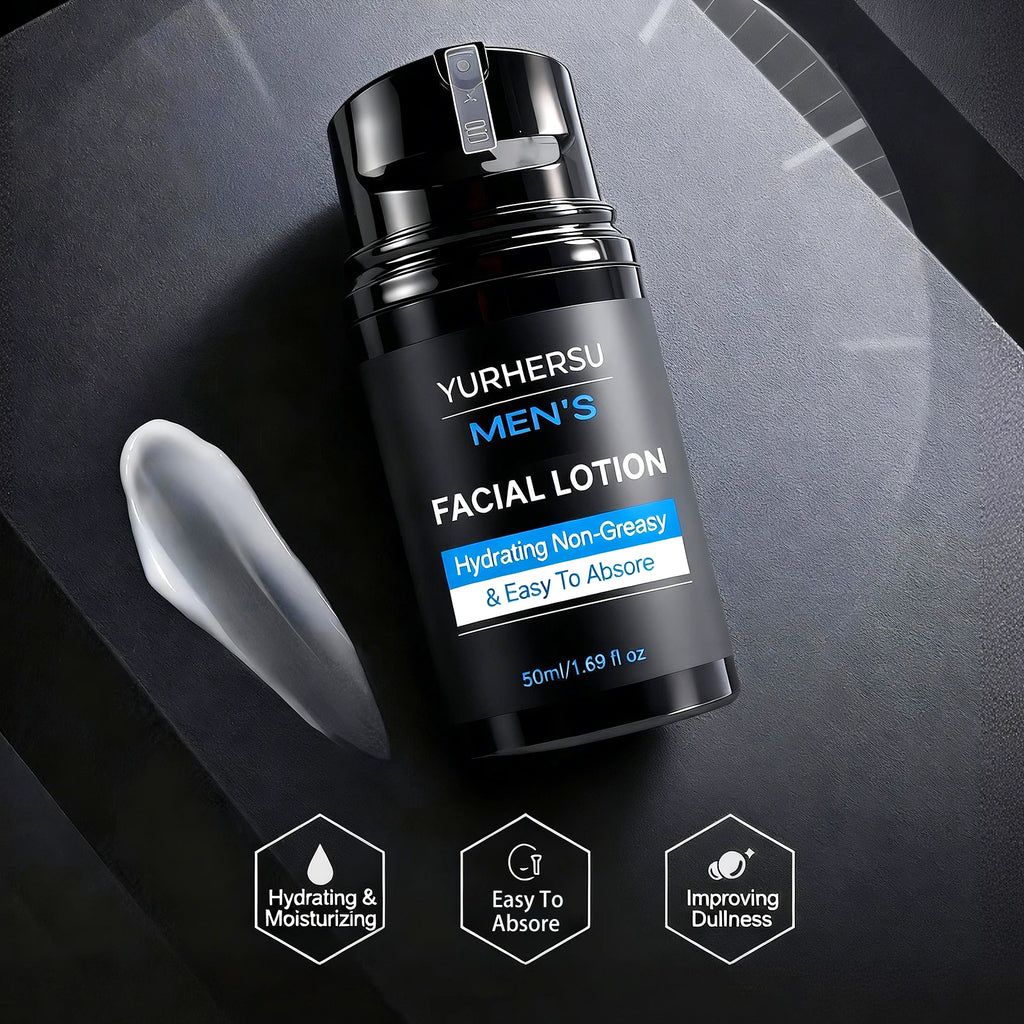 Men's Moisturizing Lotion Face & Body Hydration Daily Skin Care 50ml