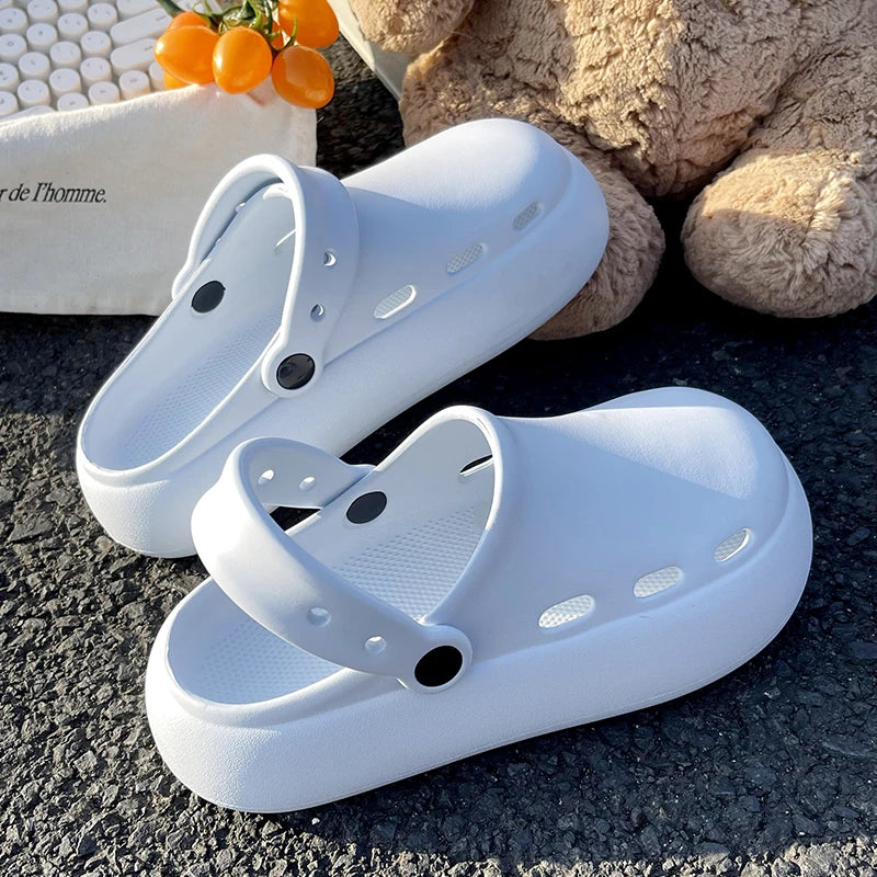 Fashion Nurse Shoes Summer Casual Dentist Clogs Non Slip Nursing Slippers Unisex Outdoor Garden Sandals for Women Slippers