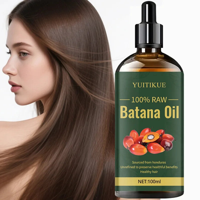 YUITIKUE Raw Batana Oil Unrefined Natural Nourishing Strengthening Scalp Care For Healthy Hair Daily