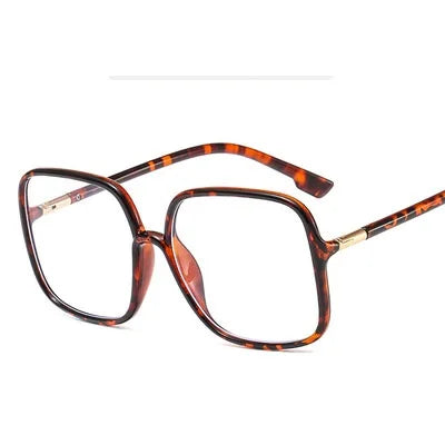 Optical Transparent Women Glasses Frame Large Size Ultralight TR90 Plastic Eyewear Men Big Myopia Spectacles Frames Square Fram