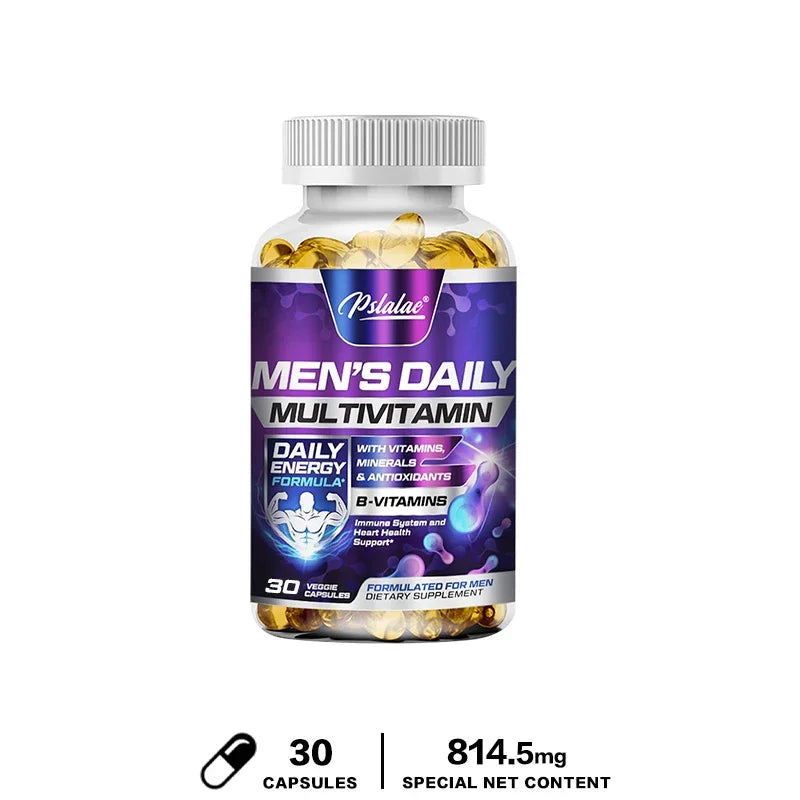 Men's Multivitamin Supplement-Daily Multivitamins and Nutrients To Support A Healthy,Active Lifestyle,Energy,Heart,Brain Health