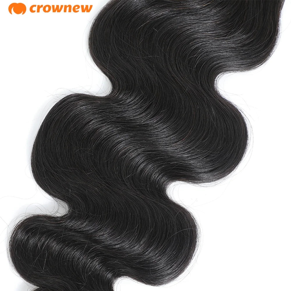 Body Wave Human Hair Bundles 16A Double Drawn 100% Human Hair Brazilian Virgin Human Hair Extensions For Women Cheap Human Hair
