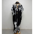 African Women's Muslim Fashion Abaya Boubou Dashiki Ankara Outfit Evening Gown Dubai Kaftan Robe Marocaine - African Dresses