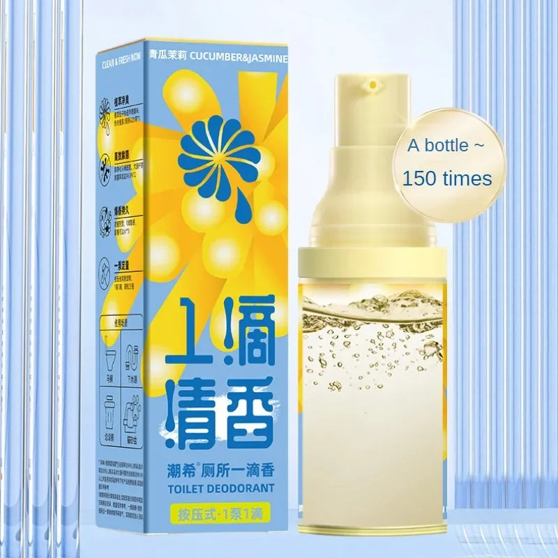 Bathroom Deodorant a Drop of Fragrance the Smell Cucumber Jasmine Green Grape Lasting Air Freshener Room Toilet Deodorant Aroma