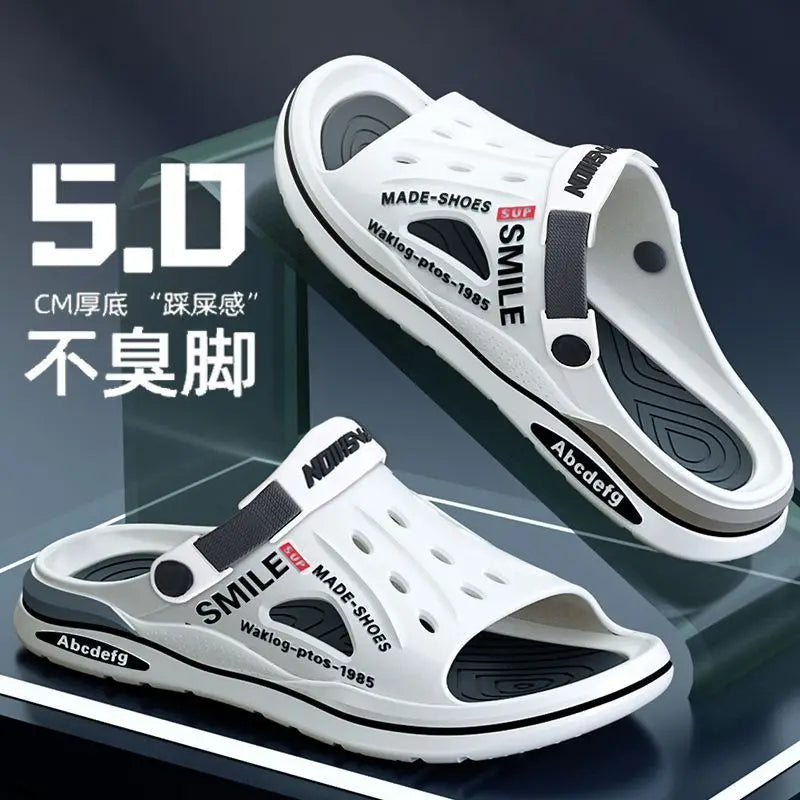 Fashion Sandals Waterproof Slippers Women Shoes Summer Outdoor Slides Soft Sole Garden Shoes Indoor Nursing Clogs Sandals