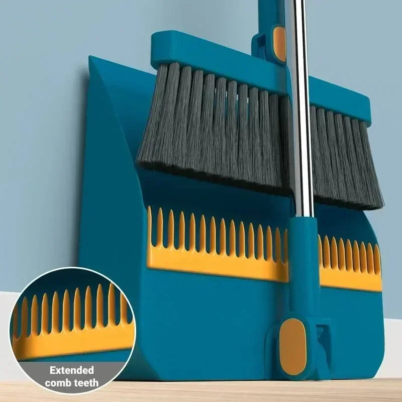 High End Indoor Long Handle Garbage Cleaning Set For Cleaning Floors Dust Garbage Non Stick Hair Indoor Cleaning Products