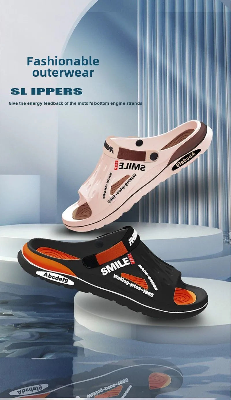 Fashion Sandals Waterproof Slippers Women Shoes Summer Outdoor Slides Soft Sole Garden Shoes Indoor Nursing Clogs Sandals
