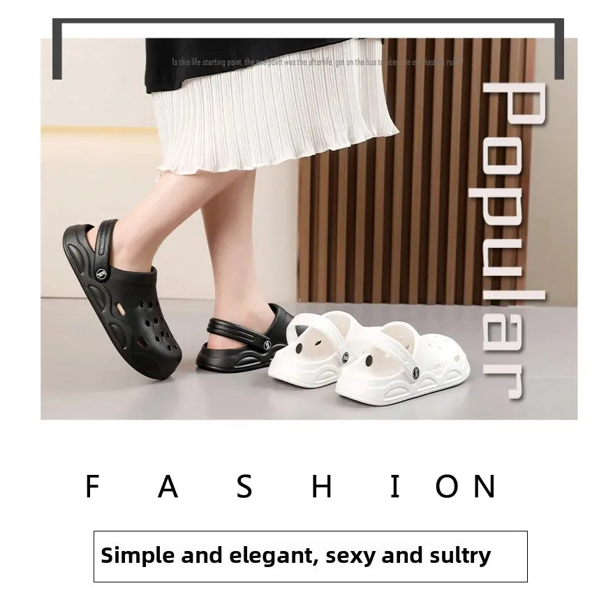Fashion Sandals Waterproof Slippers Women men Shoes Summer Outdoor Slides Soft Sole Garden Shoes Indoor Nursing Clogs Sandals