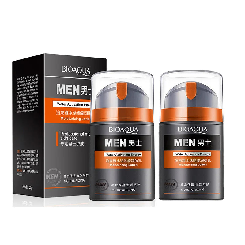 Men's Deep Oil Control and Moisturizing Face Cream Moisturizing Smoothing Wrinkles Shrinking Pores Skin Care Health Care for Men