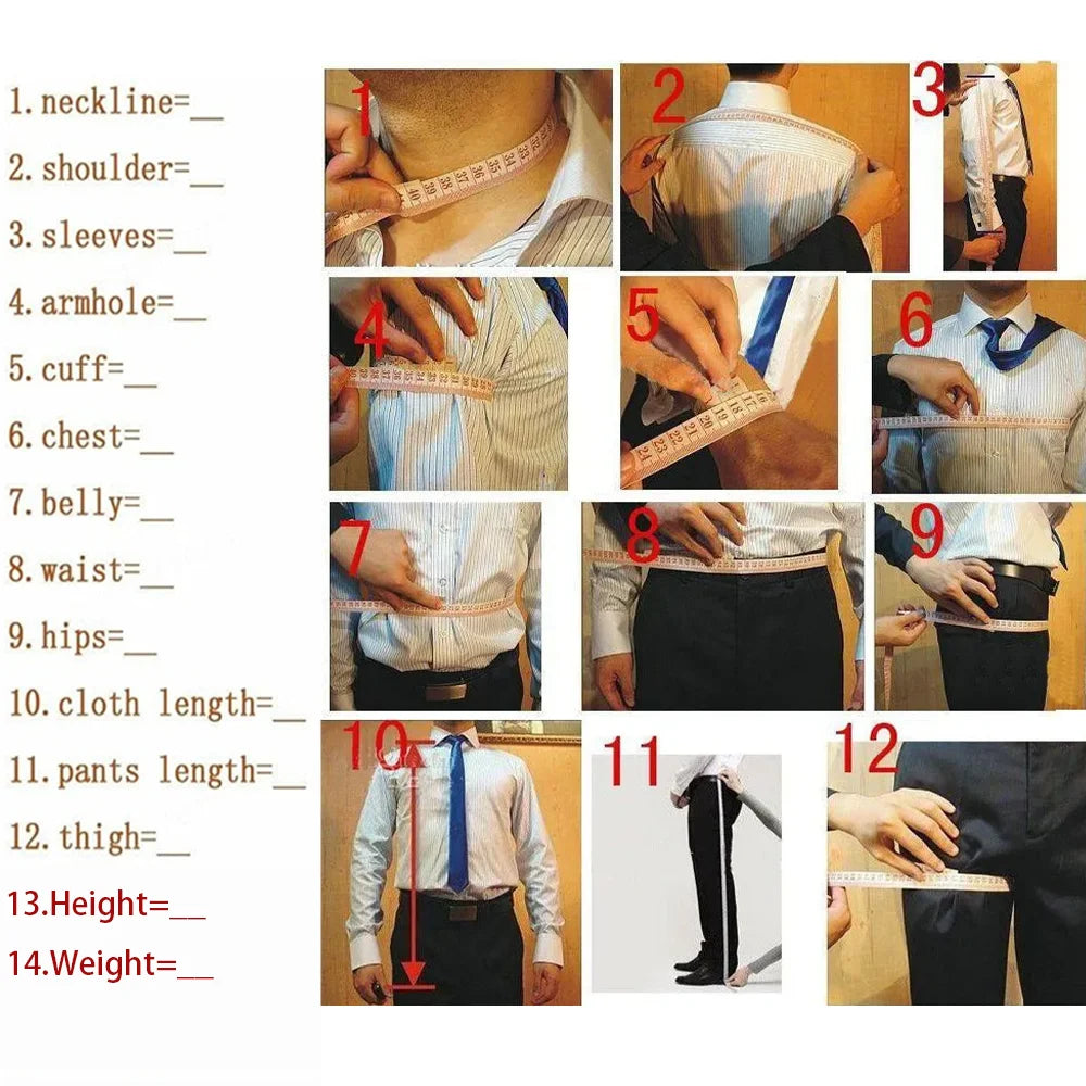 Men's 2-Piece Formal Suit, Utility Style, Golden Buttons, Suit + Trousers Combination, Fashionable Business Use