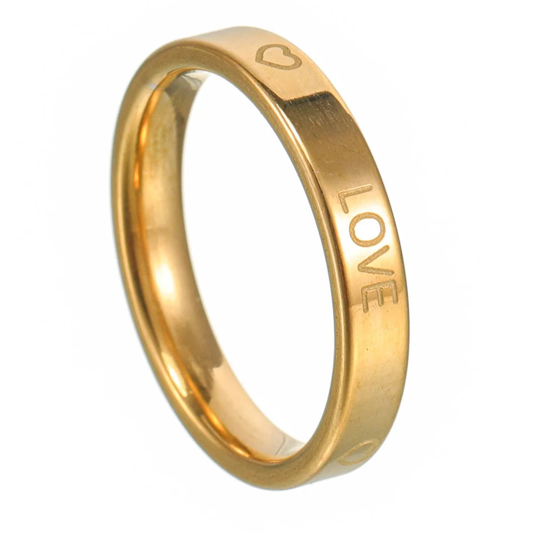 316L Stainless Steel High Quality Ring Simple Matte Fashion Men Wedding Rings Finger Engagement Gift For Women Jewelry