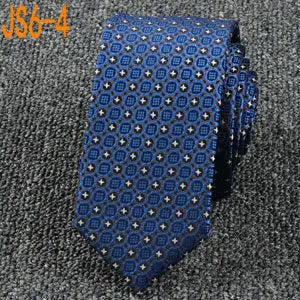 Fashion Ties for Men Accessories 6cm Fashion Business Wedding Classic Silk Tie Blue Black Red Men's Skinny Narrow Retro Necktie