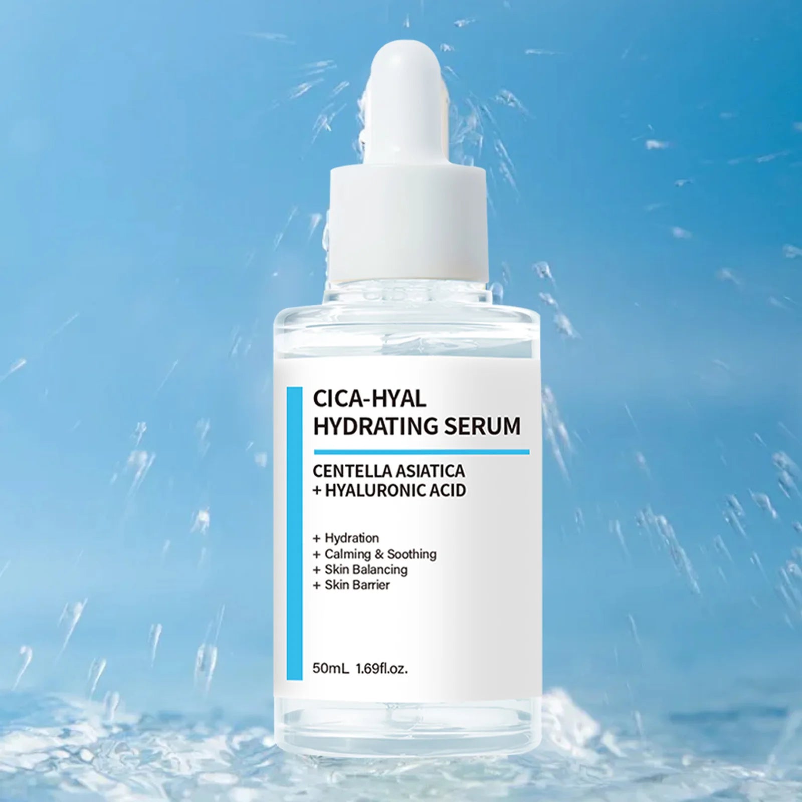 Facial Serum with Hyaluronic Acid Prone and Sensitive Skin Moisturizing Skin Firming Hydrating Dry Skin Care