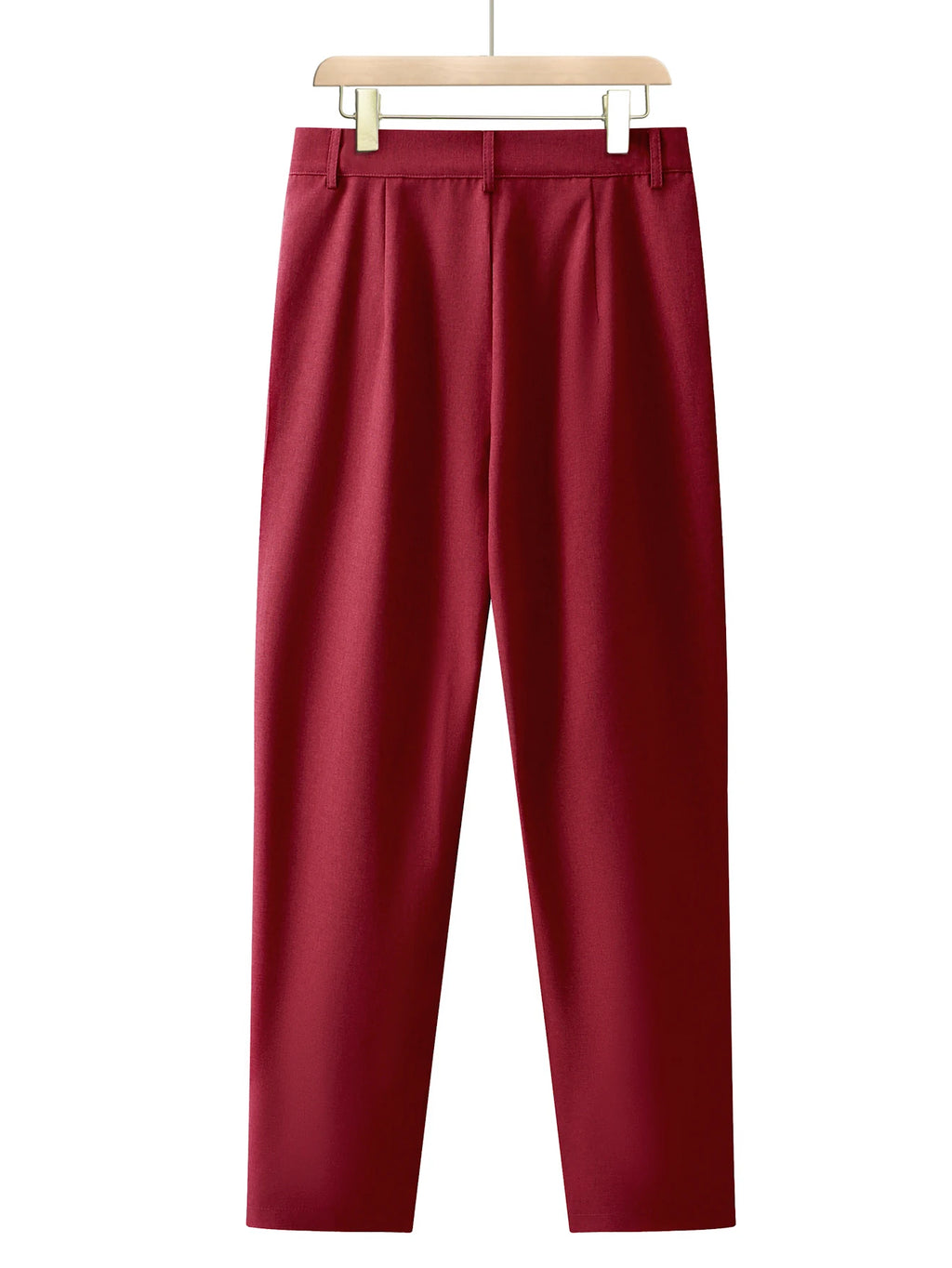 Men's Casual Fashionable Dress Pants Straight Leg Long Trousers for Gentlemen