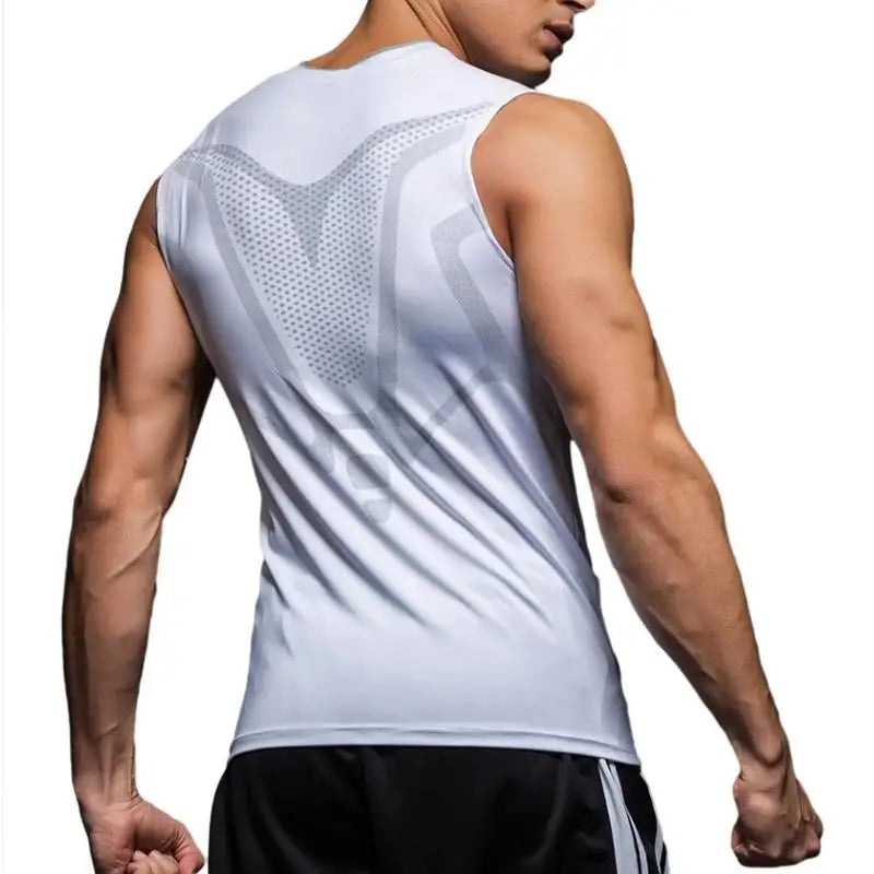 Ionic Shaping Vest Body Shaper Vest Compression Tank Top Men Slimming Tummy Vest Skin-friendly Tummy Control Sleeveless Shirts