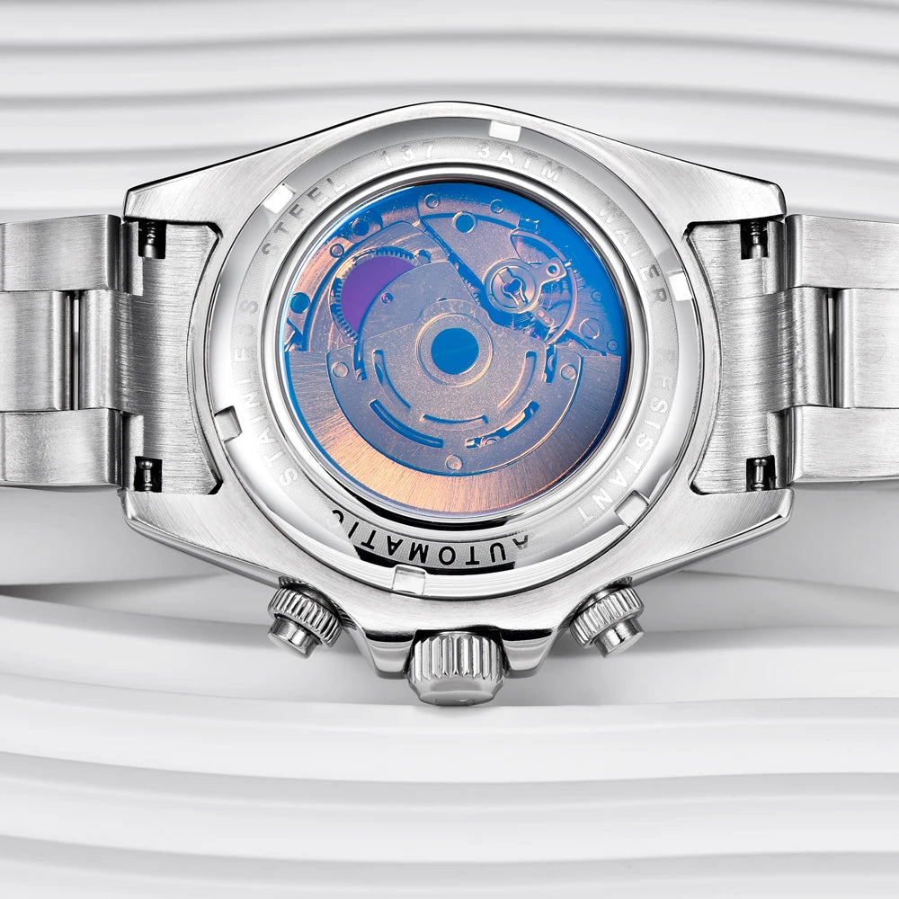 Men's watches top brand luxury mechanical watches men's Rollstimi137 luminous 30 meters waterproof stainless steel men's watches