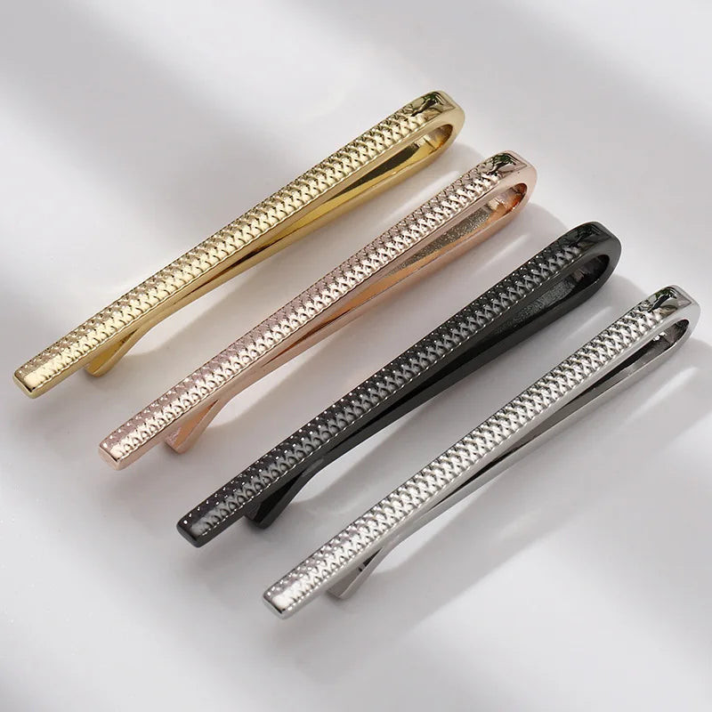 Simple Fashion Tie Clips Men'S Metal Necktie Daily Business Wedding Ceremony Tie Clip Pin Men Party Jewelry Accessories Gift