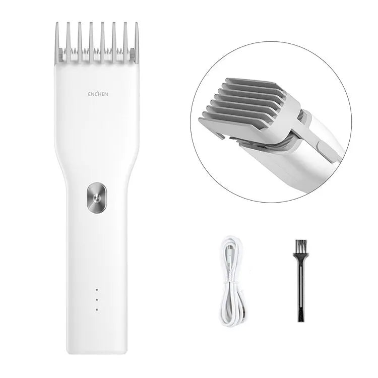 ENCHEN Boost Electric Hair Clipper Professional Cordless Fast Type-C Charging Ceramic Haircut Machine Hair Trimmer For Men Adult
