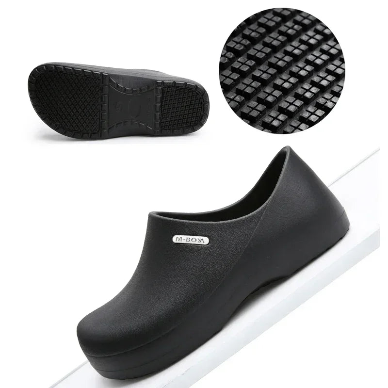 Men Chef Shoes Women Non-slip Waterproof Oil-proof Kitchen  Nurse Shoes Work Cook Shoes Special Dance Shoes Zapatillas Hombre
