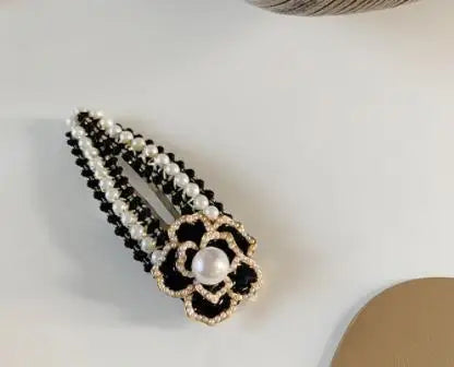 Pearl women's hair clips Luxury Camellia Women hair clips girl hair accessories girls Hair jewelry for women hair clips