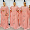 Abayas For Women Dubai Luxury Chiffon Boubou Muslim Fashion Dress Caftan Marocain Wedding Party Dresses Robe Djellaba Femme 2025