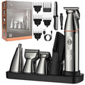 All in One Beard Trimer Hair Clipper for Men Body Nose Trimmer Men's Groin Grooming Kit Electric Shaver Facial Hair Removal
