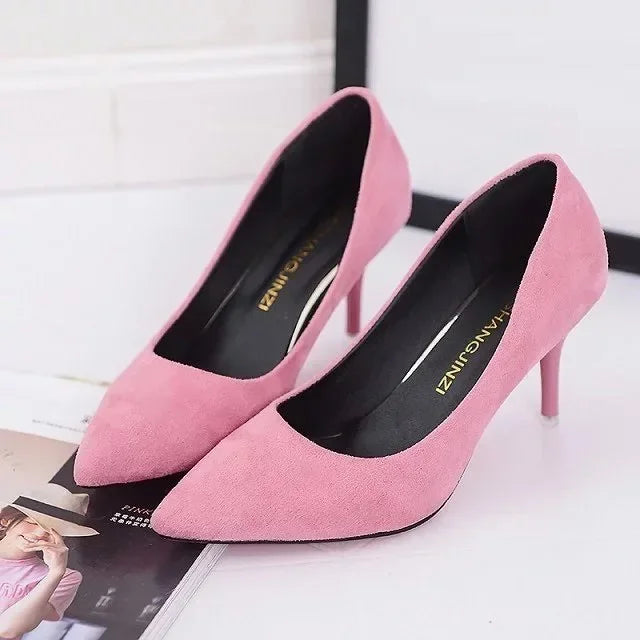 Women Shoes Pointed Toe Pumps Patent Leather Dress Red 8CM High Heels Boat Shoes Shadow Wedding  for Wedding Women