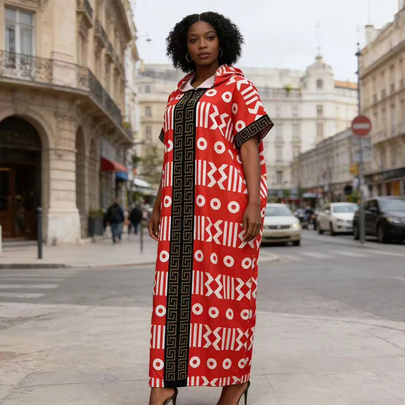 African Dresses For Women Muslim Fashion Abayas Boubou Dashiki Ankara Outfits Evening Gown Dubai Kaftan Abaya Robe Marocaine