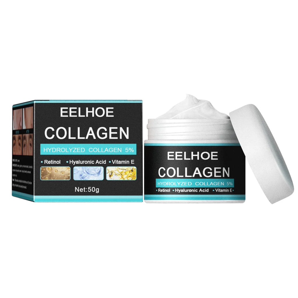 Collagen Creams For Men Smooth Wrinkle Firming Lifting Moisturizing Hyaluronic Acid Brightening Facial Cream Facial Skin Care