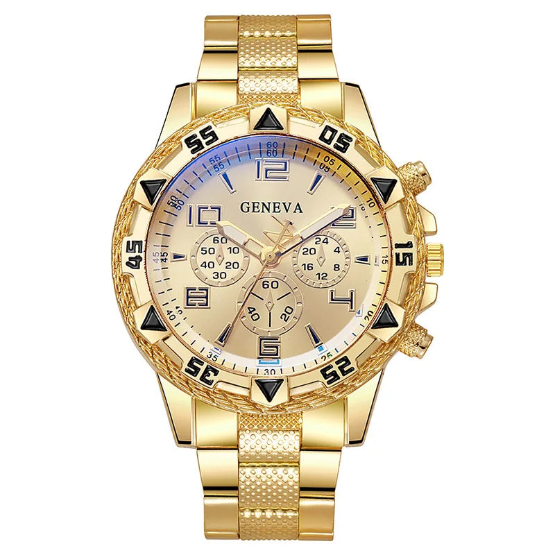 Mens Watches Luxury Brand Watches For Mens Fashion High Quality Luxury Simple WristWatch Business Full Steel Sports Male Clock