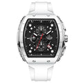 LIGE Top Brand Men's Watches Luxury Square Quartz Wristwatch Waterproof Luminous Chronograph Watch for Men Date Clock