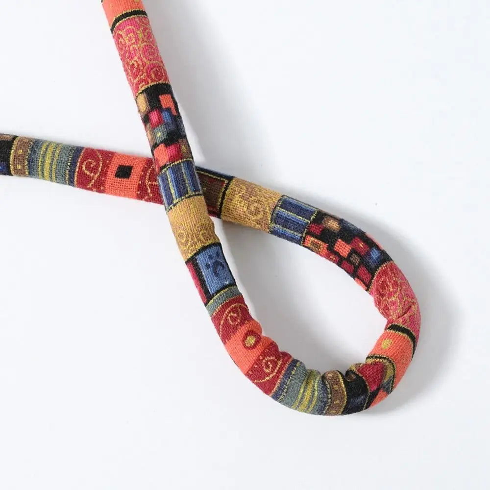 Women Hair Accessories Long Ponytail Holders Bendable Dreadlocks Women Hair Band Ethnic Style Hair Rope Spiral Lock Hair Ties