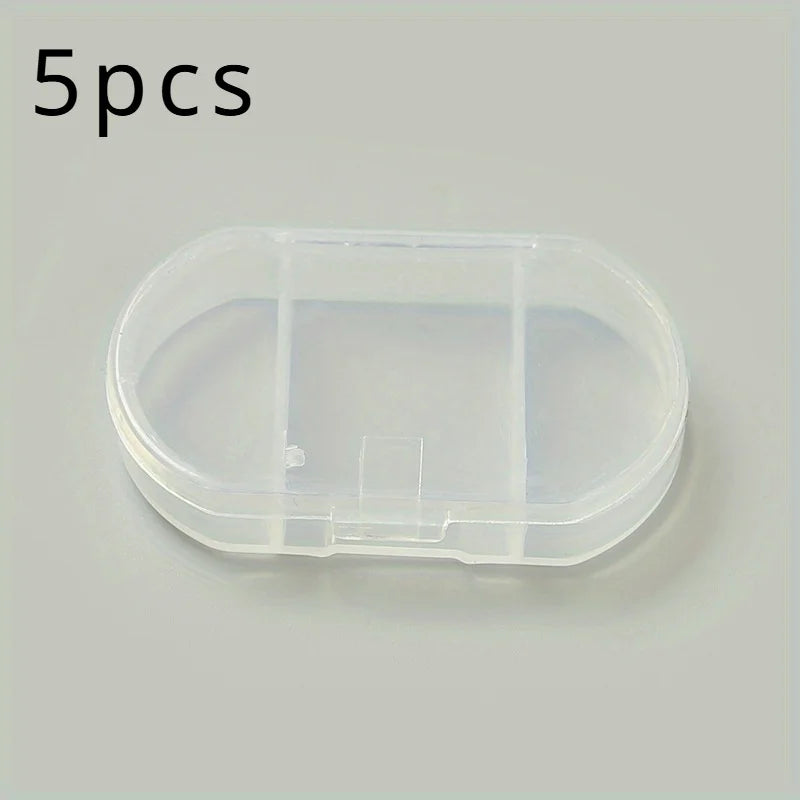 5PC Portable Mini Medicine Box: Keep Your Meds Organized on-the-Go!