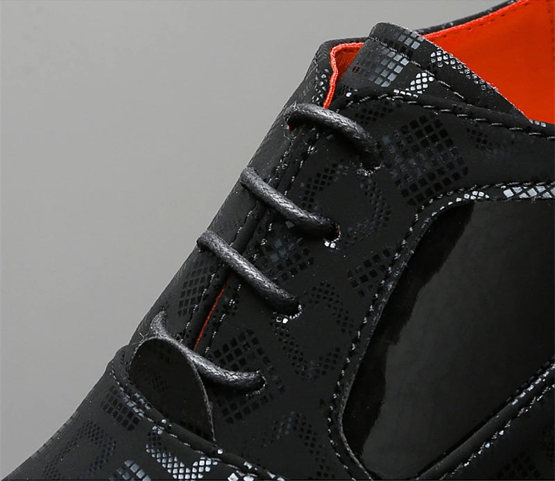 Men Formal Shoes High Heels Business Dress Shoes Male Oxfords Pointed Toe Formal Shoe for Man Luxury Wedding Party Leather Shoe