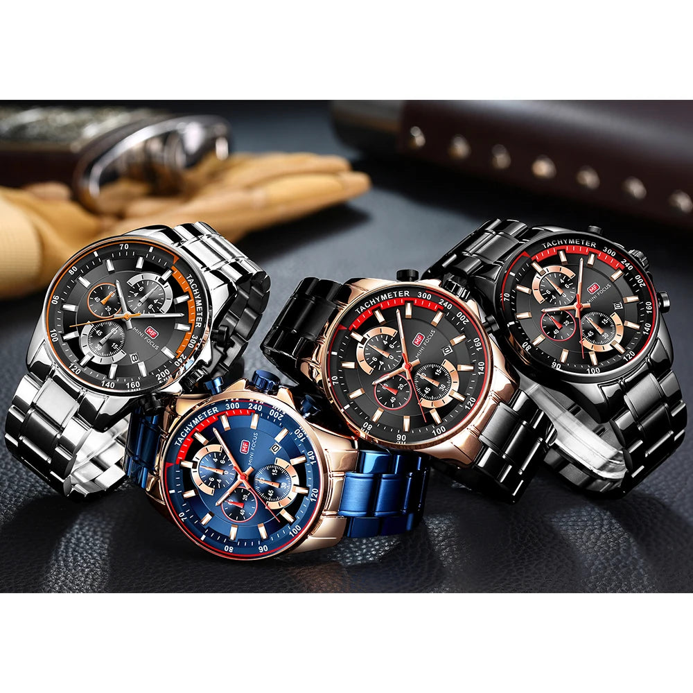 Watches For Men Luxury Brand Sport Quartz Wristwatch Waterproof Military Digital Clock Steel Men Watch Relogio Masculino