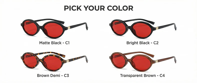 Anti Blue Light Oval Glasses For Better Sleep Men 2026 Red Tinted Lenses Computer Gaming Change Color Sunglasses Shades UV400