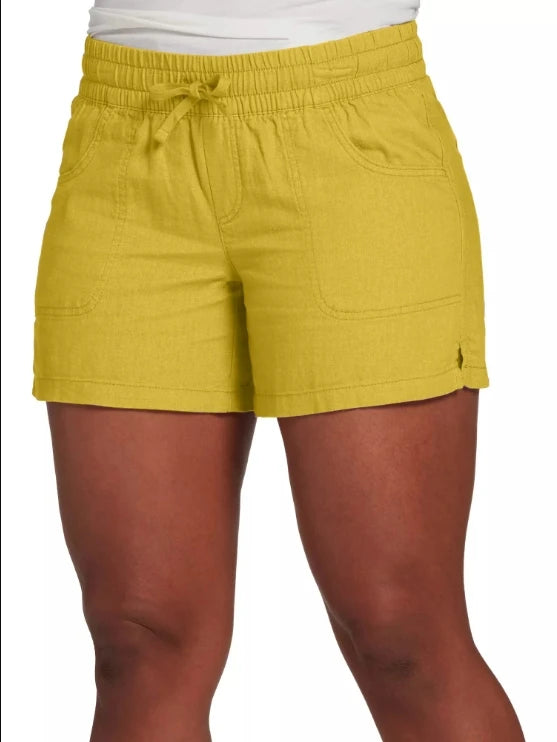 S-5XL Fashion Women Summer Casual Solid Color Elastic Waist Lace Up Split Shorts Casual Short Female Pants