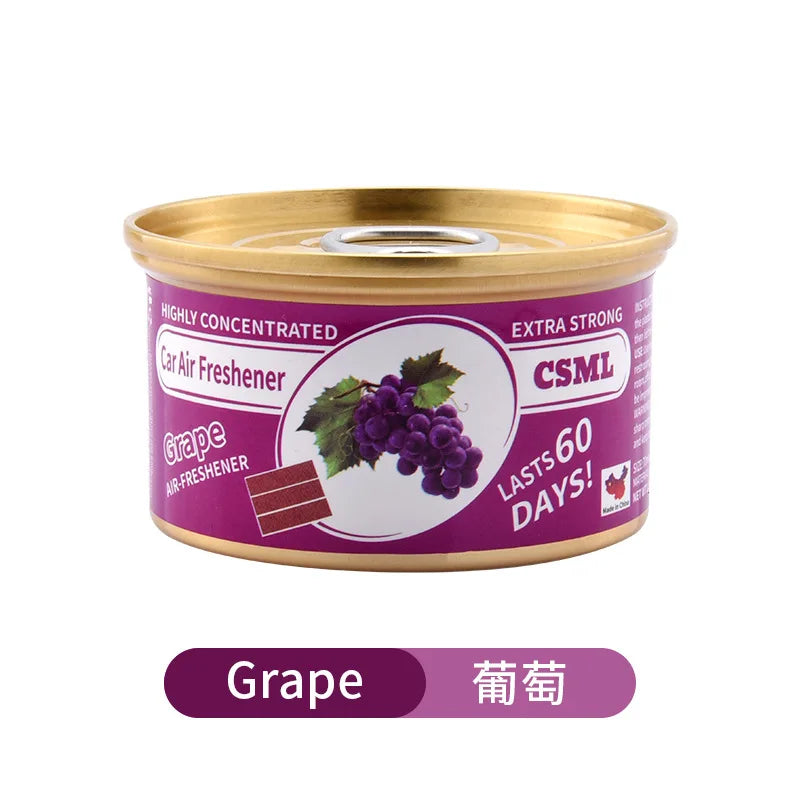 Car air fresh, solid aromatherapy, no additives, canned, essential for eliminating  odors, long-lasting fragrance, household use