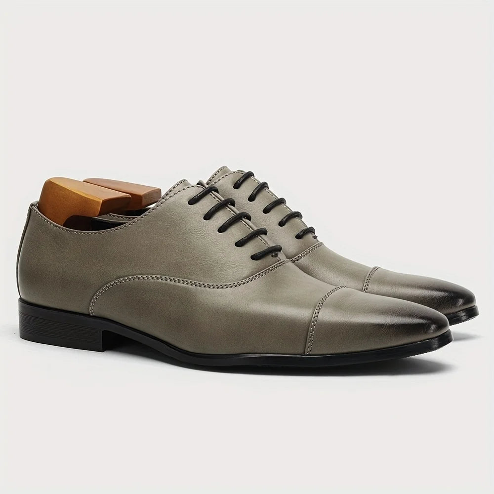 Leather Shoes For Men Gentleman'S Stylish Comfortable Business Formal Shoes Men
