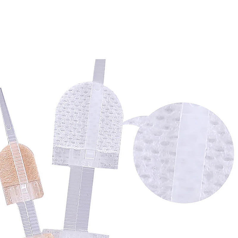 3Pcs Zipper Tie Wound Closure Patch Hemostatic Patch Wound Fast Suture Zipper Band-Aid Outdoor Portable Skin Care