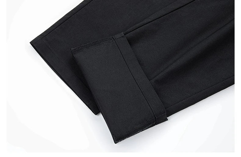 Men's Casual Pants: Breathable & Lightweight for Summer Comfort Business Casual Men's Work Trousers