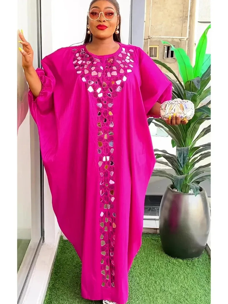 Abayas For Women Dubai African Muslim Fashion Dress Caftan Marocain Evening Party Dresses Satin Boubou Robe Djellaba Femme 2025