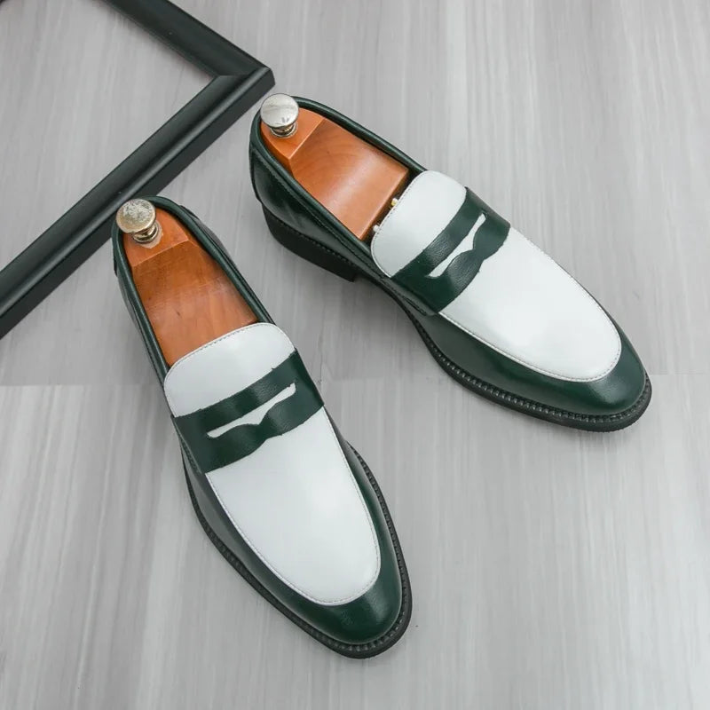 Men Shoes for Wedding Moccasins 2025 New Loafers for Men Breathable Man Slip on Flats Leisure Walk Driving Shoes Walking Shoes