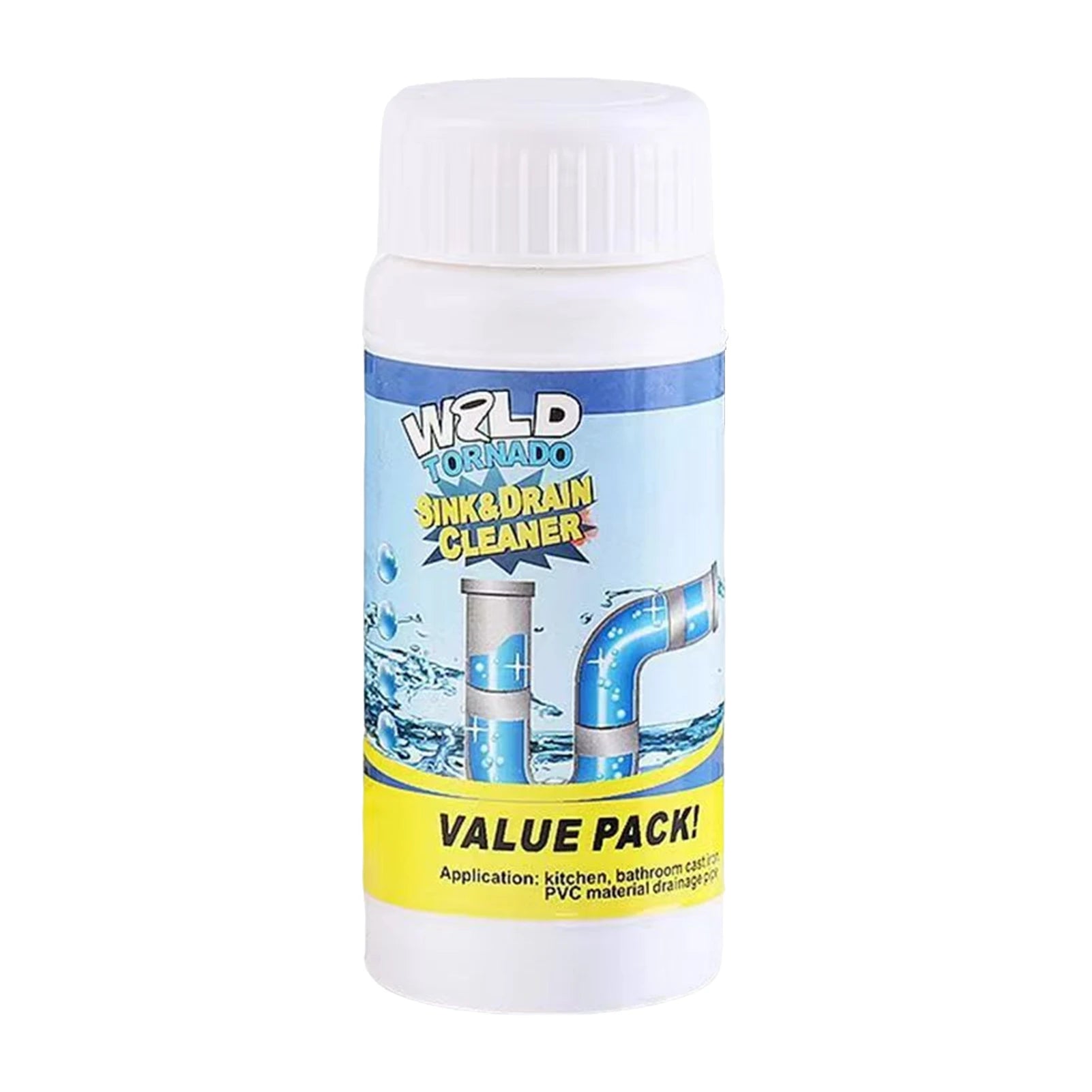 Powerful Sink and Drain Cleaner Powder Fast Acting Portable Powder Cleaning Tool for Home Bathroom Cleaning Tool
