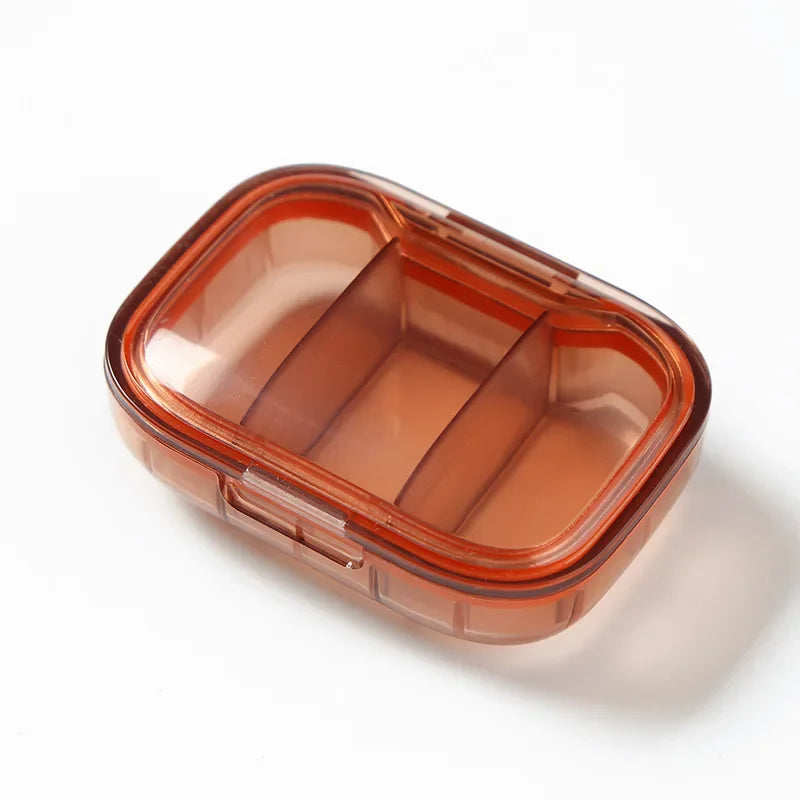 Mini Mini Medicine Box Portable Outbound Travel Medicine Dispenser Pill Storage Box Pills Organizer Case Medicine Organizer