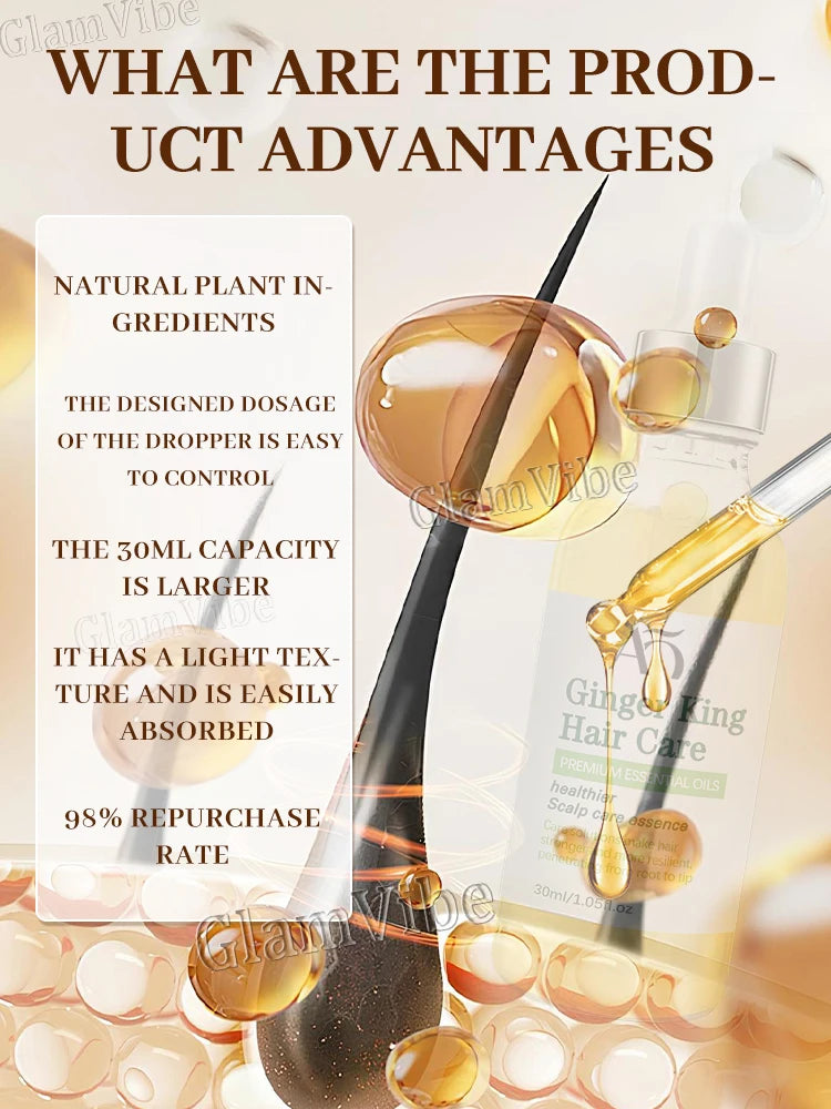 Vᴏʟᴜᴍɪᴢɪɴɢ ʜᴀɪʀ ᴏɪʟ, Strengthens hair follicles, making hair strands stronger and less prone to breakage.